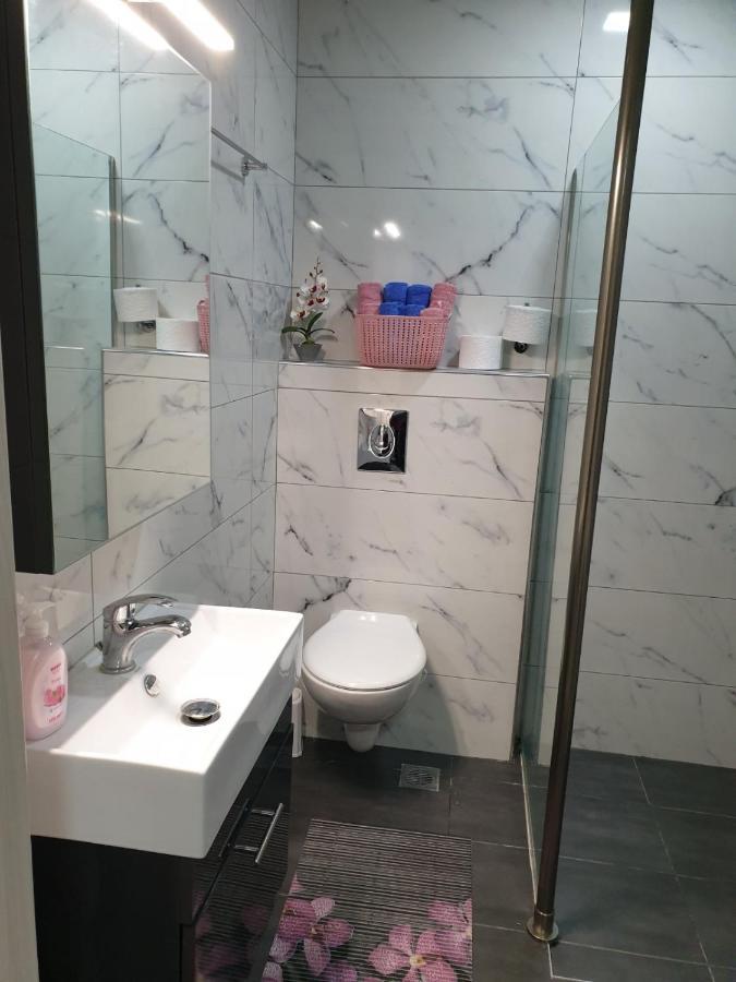 Apartament M & M Red Luxury Paralía Zewnętrze zdjęcie